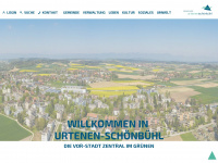 urtenen-schoenbuehl.ch Webseite Vorschau