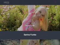 sarina-music.de Webseite Vorschau