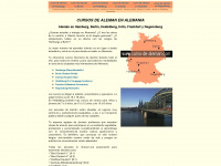 curso-de-aleman.com Webseite Vorschau