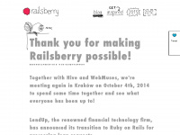 railsberry.com Webseite Vorschau