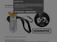 isokinator.com Webseite Vorschau