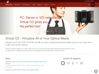 virtualcd-online.com Webseite Vorschau