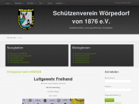 sv-woerpedorf.de Webseite Vorschau