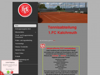 kalchreuth-tennis.de Webseite Vorschau