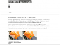 motorrad-lackschutz.de Webseite Vorschau