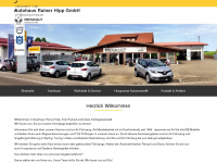 autohaus-hipp.de Webseite Vorschau