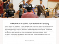 latino-mio.at Webseite Vorschau
