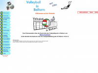 volleyball-in-balhorn.de Webseite Vorschau