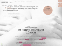 brust-zentrum.ch Webseite Vorschau