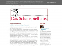 schauspielhaus-theaterscouts.blogspot.com Webseite Vorschau