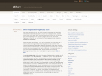 akihart.wordpress.com Webseite Vorschau