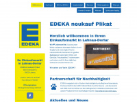 edeka-lahnau.de Webseite Vorschau