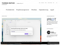 mathoi.at Webseite Vorschau