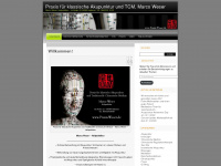 akupunkturpraxis.wordpress.com Webseite Vorschau