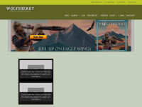 wolfsheart.eu Webseite Vorschau