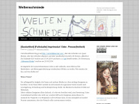 weltenschmiede.wordpress.com Webseite Vorschau