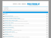 poolforum.at Webseite Vorschau