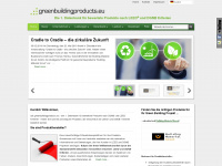 greenbuildingproducts.eu Webseite Vorschau