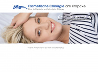 klinik-am-kroepcke.de Webseite Vorschau