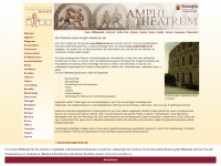 amphi-theatrum.de Webseite Vorschau