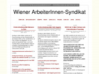 wiensyndikat.wordpress.com Webseite Vorschau