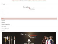 swords-and-more.com Webseite Vorschau