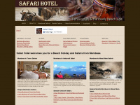 safarihotel.info Webseite Vorschau