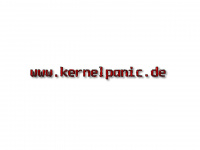 kernelpanic.de Webseite Vorschau