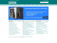 pioneercomputers.com.au Webseite Vorschau