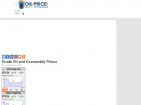 oil-price.net Webseite Vorschau