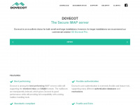 dovecot.org Webseite Vorschau