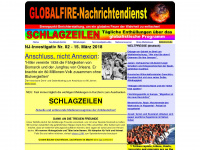 globalfire.tv Webseite Vorschau