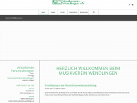 musikverein-wendlingen.de Webseite Vorschau
