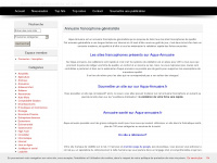 aqua-annuaire.fr Webseite Vorschau