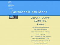 cartoonair.de Webseite Vorschau