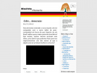 mineirinhanalemanha.wordpress.com Webseite Vorschau