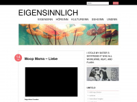 eigensinnlich.wordpress.com Webseite Vorschau