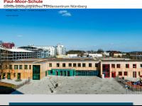 paul-moor-schule-nuernberg.de Webseite Vorschau