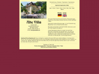 altevilla.at Webseite Vorschau
