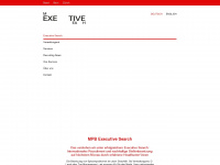 mpb-executive-search.ch Webseite Vorschau