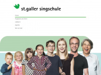 singschule.ch Webseite Vorschau