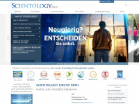 scientology-bern.org Webseite Vorschau