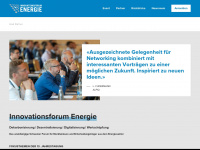 innovationsforum-energie.ch Webseite Vorschau
