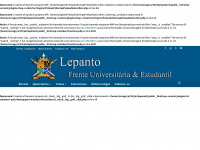 lepanto.com.br Webseite Vorschau