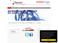 hecom.de Webseite Vorschau