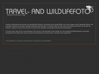 wildlifefoto.ch Webseite Vorschau