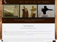 kd-holzkunst.de Webseite Vorschau