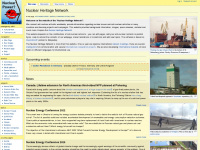 nuclear-heritage.net Webseite Vorschau