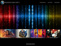 roddenberry.com Webseite Vorschau