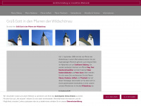 pfarrverband-wildschoenau.at Webseite Vorschau